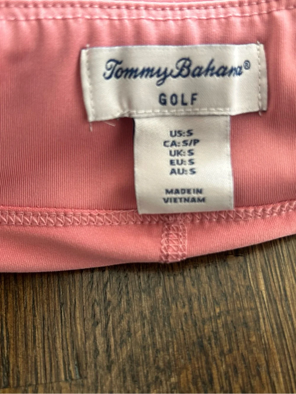 Tommy Bahama Golf Skort Pink - Size Small